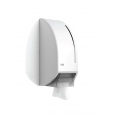 Satino Smart bulkpack dispenser, kunststof, mat wit. 