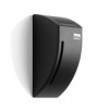 Satino Black Luchtverfrisser dispenser, gerecycled kunststof, mat zwart. 