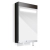 Satino Multi Mirror horizon, met sfeerverlichtng.