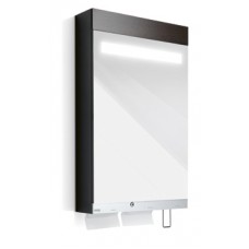 Satino Multi Mirror horizon, met sfeerverlichtng.